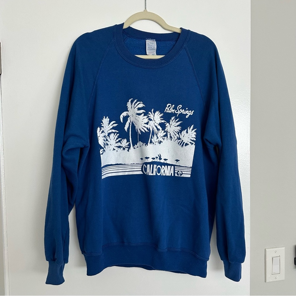 Vintage Palm Springs California Crewneck Sweatshirt